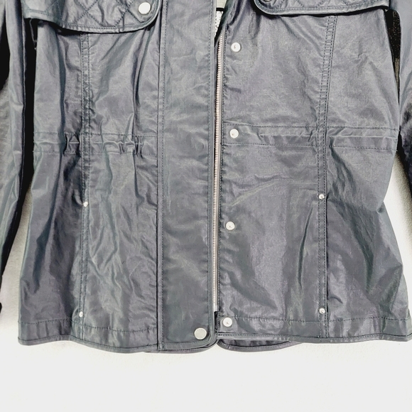 Trina Turk Rain Detachable Hood Jacket P7075 - Picture 3 of 10